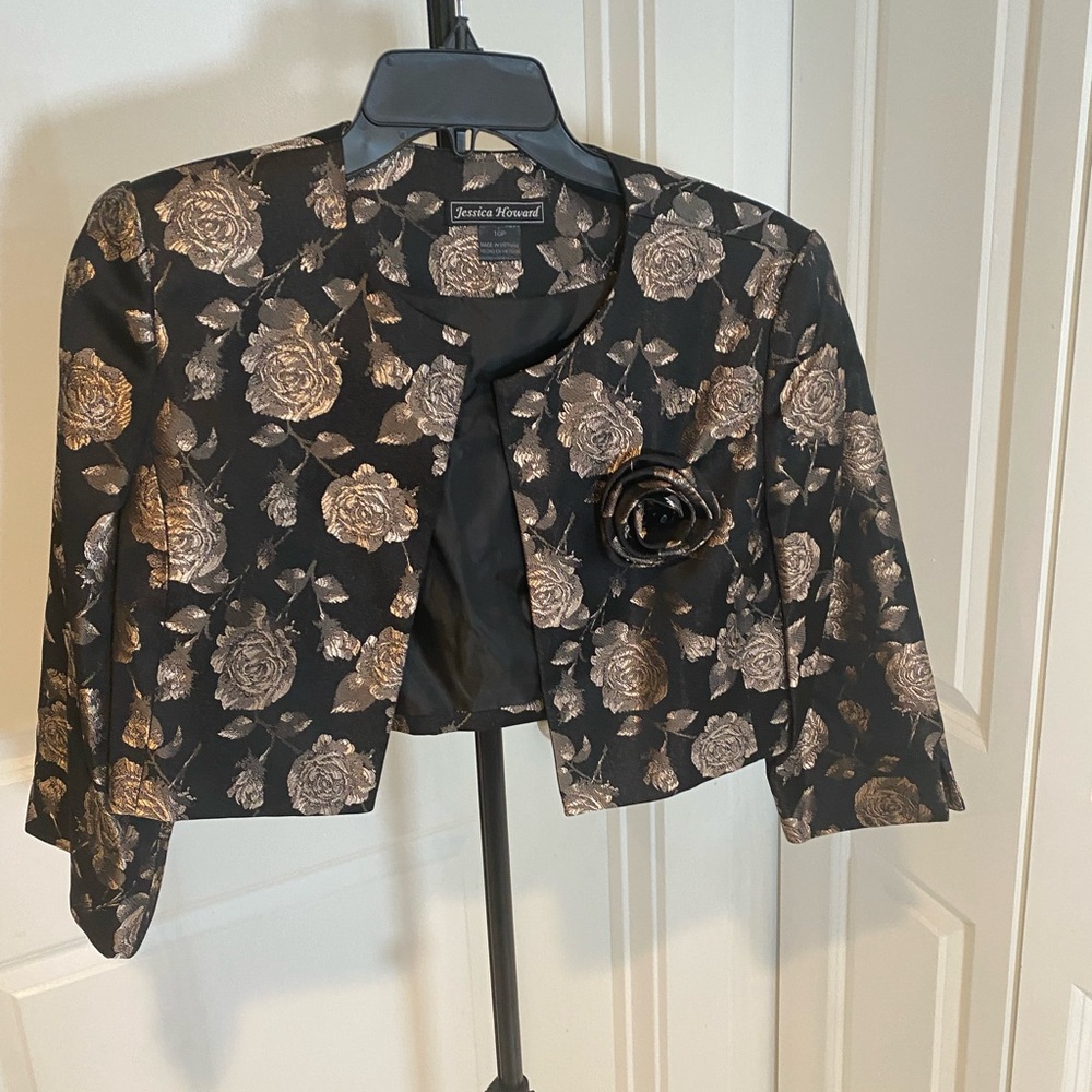 Jessica Howard formal bolero jacket